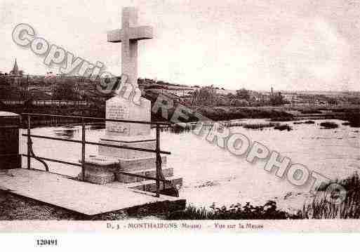 Ville de MONTHAIRONS(LES), carte postale ancienne