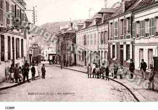 Ville de MONTIVILLIERS, carte postale ancienne