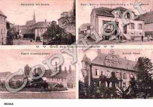 Ville de MORSCHWILLERLEBAS, carte postale ancienne