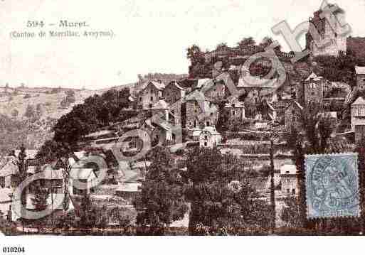 Ville de MURETLECHATEAU, carte postale ancienne