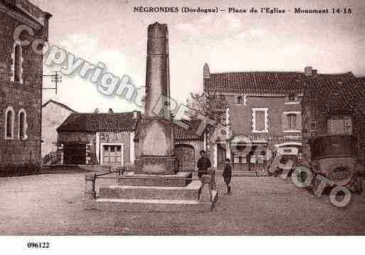 Ville de NEGRONDES, carte postale ancienne