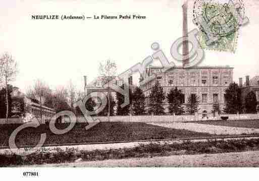 Ville de NEUFLIZE, carte postale ancienne