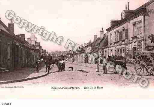 Ville de NEUILLEPONTPIERRE, carte postale ancienne