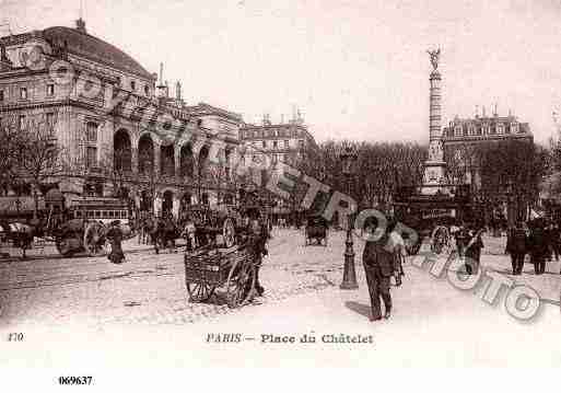 Ville de PARIS1, carte postale ancienne