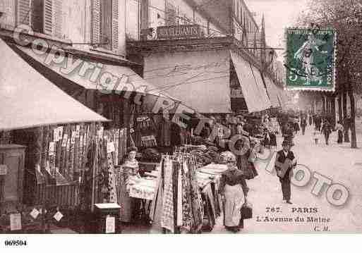 Ville de PARIS14, carte postale ancienne
