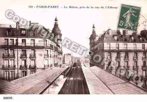 Ville de PARIS16, carte postale ancienne