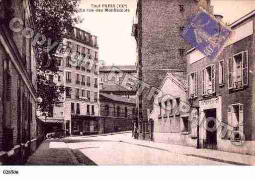 Ville de PARIS20, carte postale ancienne