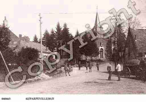Ville de PARPEVILLE, carte postale ancienne