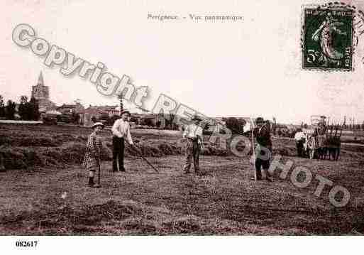 Ville de PERIGNEUX, carte postale ancienne