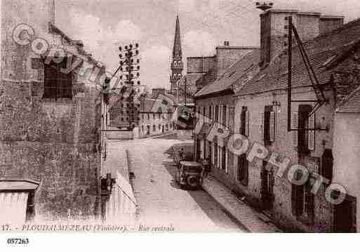 Ville de PLOUDALMEZEAU, carte postale ancienne