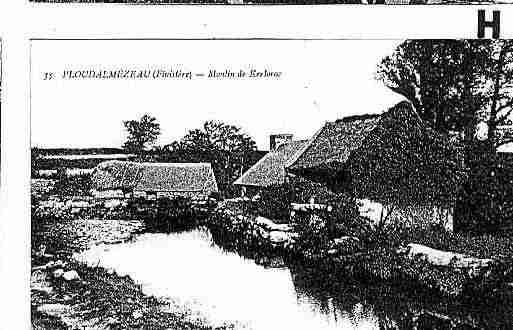 Ville de PLOUDALMEZEAU, carte postale ancienne