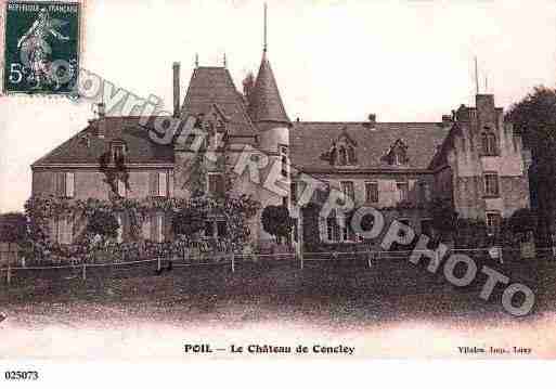 Ville de POIL, carte postale ancienne Ville de POIL, carte postale ancienne