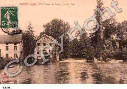 Ville de POLISOT, carte postale ancienne