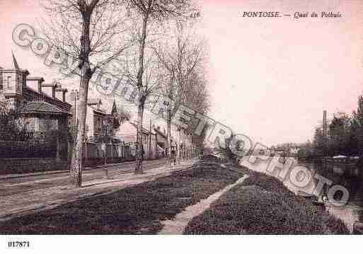 Ville de PONTOISE, carte postale ancienne