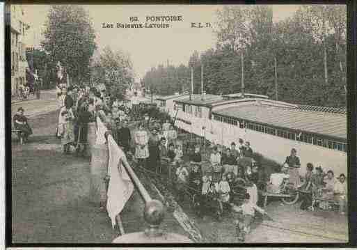 Ville de PONTOISE, carte postale ancienne