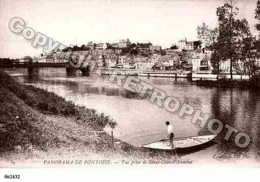 Ville de PONTOISE, carte postale ancienne