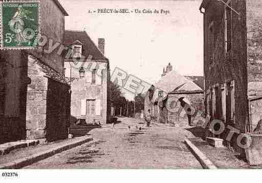 Ville de PRECYLESEC, carte postale ancienne