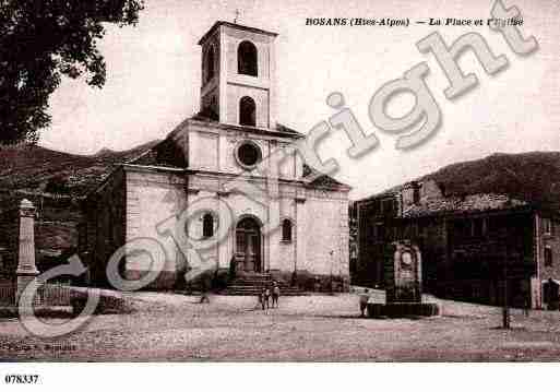 Ville de ROSANS, carte postale ancienne