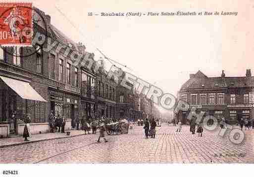 Ville de ROUBAIX, carte postale ancienne