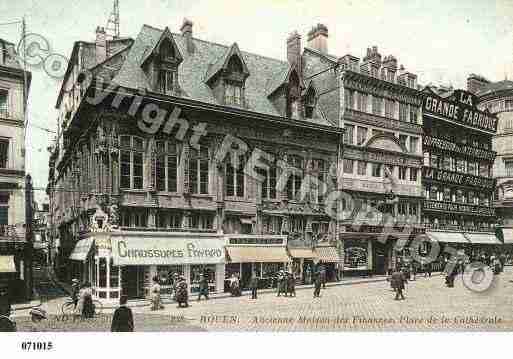 Ville de ROUEN, carte postale ancienne