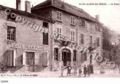 Ville de SAINTALBANDEROCHE, carte postale ancienne