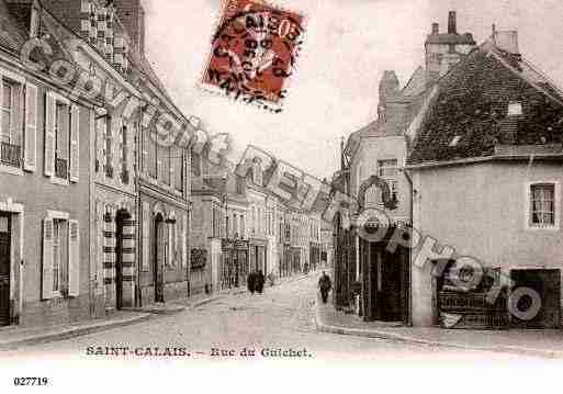 Ville de SAINTCALAIS, carte postale ancienne