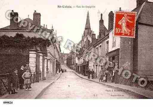 Ville de SAINTCALAIS, carte postale ancienne