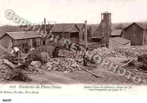 Ville de SAINTCLAIRDEHALOUZE, carte postale ancienne