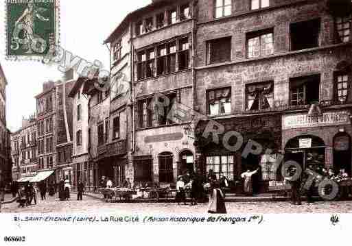 Ville de SAINTETIENNE, carte postale ancienne