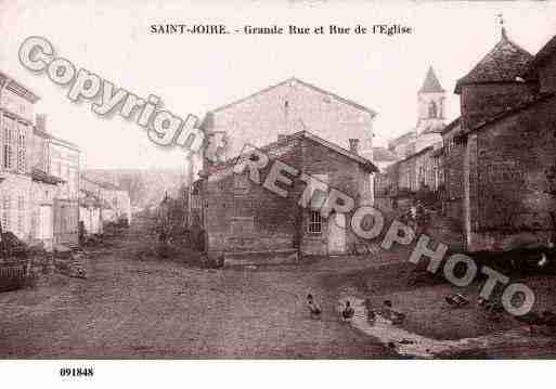 Ville de SAINTJOIRE, carte postale ancienne