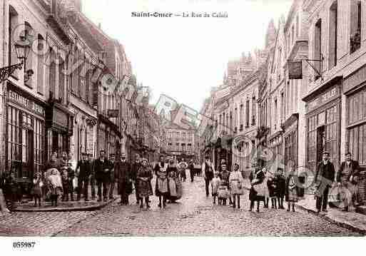 Ville de SAINTOMER, carte postale ancienne