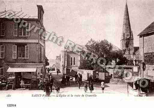 Ville de SAINTPAIRSURMER, carte postale ancienne