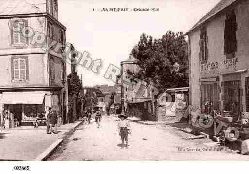 Ville de SAINTPAIRSURMER, carte postale ancienne