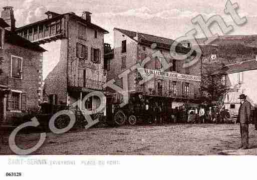 Ville de SAINTSERNINSURRANCE, carte postale ancienne