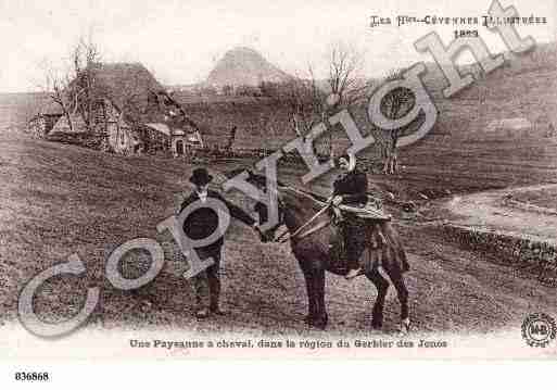 Ville de SAINTEEULALIE, carte postale ancienne