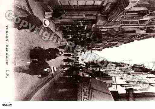 Ville de TOULON, carte postale ancienne