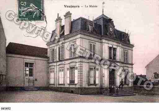 Ville de VAUJOURS, carte postale ancienne