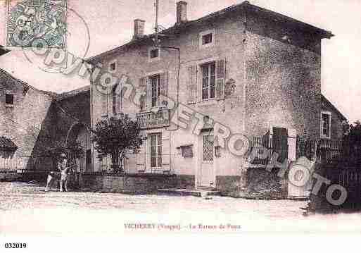 Ville de VICHEREY, carte postale ancienne