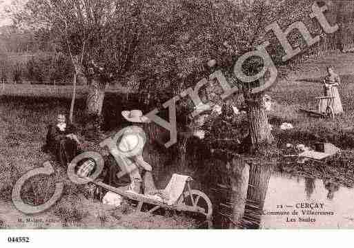 Ville de VILLECRESNES, carte postale ancienne