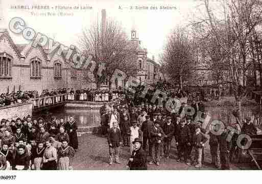 Ville de WARMERIVILLE, carte postale ancienne