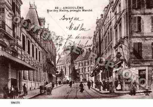 Ville de ANGOULEME, carte postale ancienne