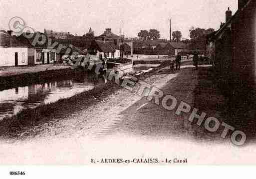 Ville de ARDRES, carte postale ancienne