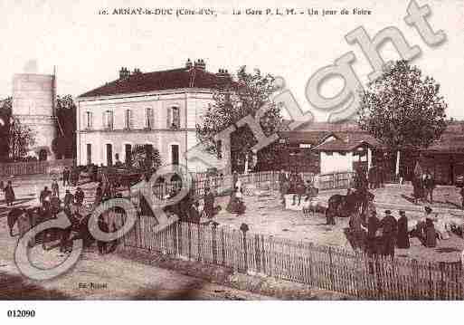 Ville de ARNAYLEDUC, carte postale ancienne