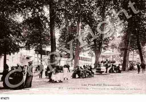 Ville de AXLESTHERMES, carte postale ancienne