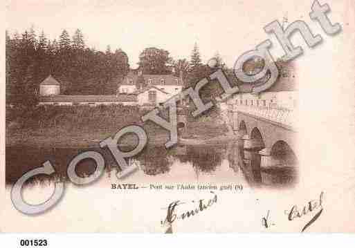 Ville de BAYEL, carte postale ancienne