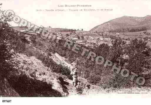 Ville de BILHERES, carte postale ancienne