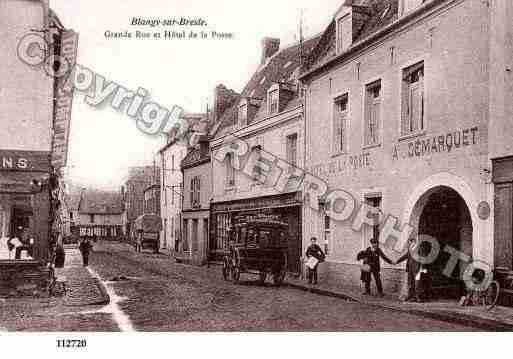 Ville de BLANGYSURBRESLE, carte postale ancienne