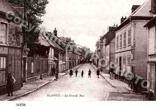 Ville de BLANGYSURBRESLE, carte postale ancienne