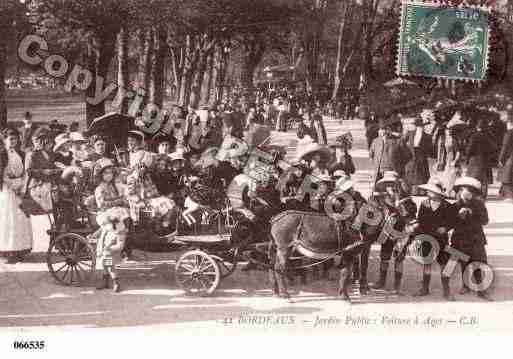 Ville de BORDEAUX, carte postale ancienne