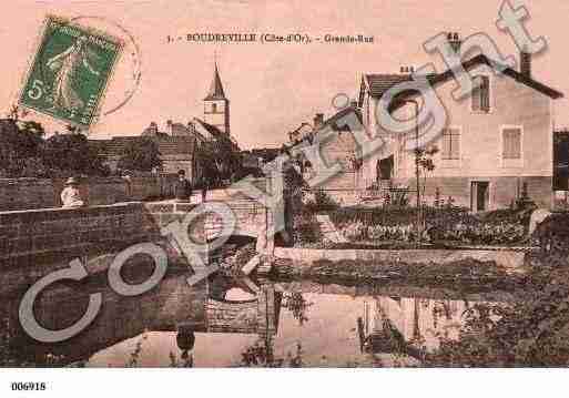 Ville de BOUDREVILLE, carte postale ancienne